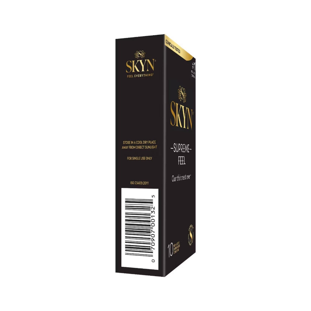 Lifestyles Skyn Supreme Feel Ultra Thin Non Latex Condoms 10pk