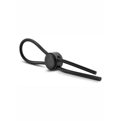 Stay Hard Adjustable Lasso Silicone Loop Cock Ring Black