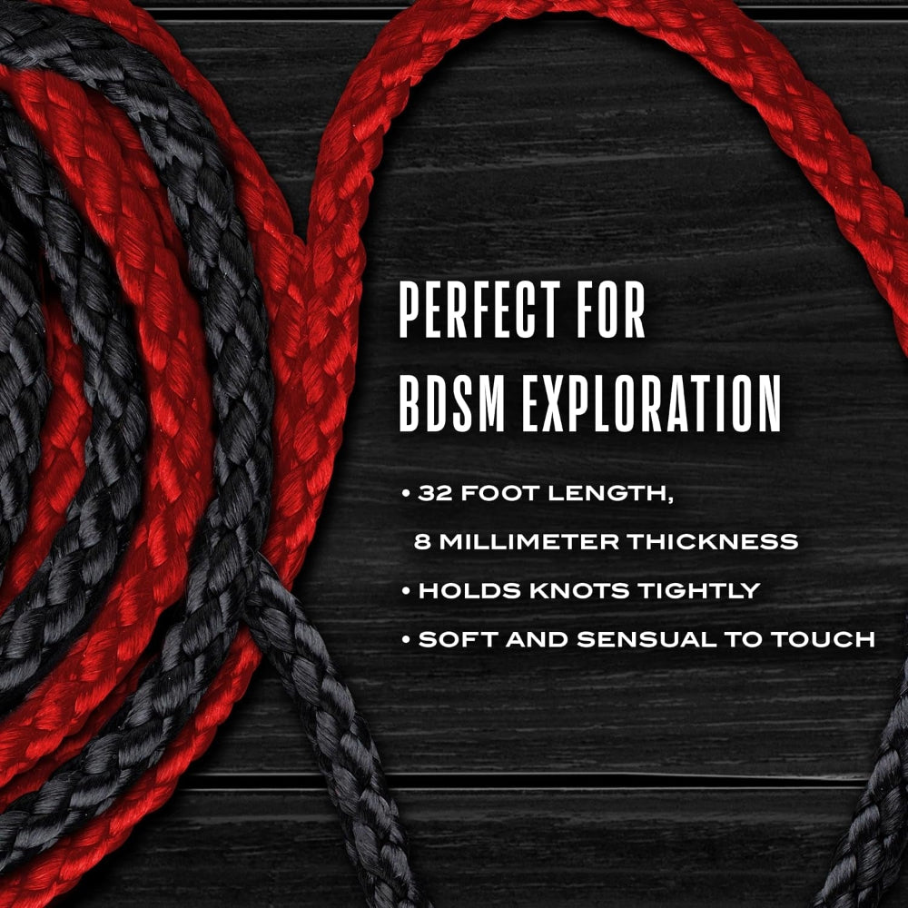 Temptasia Cotton Bondage Rope Black