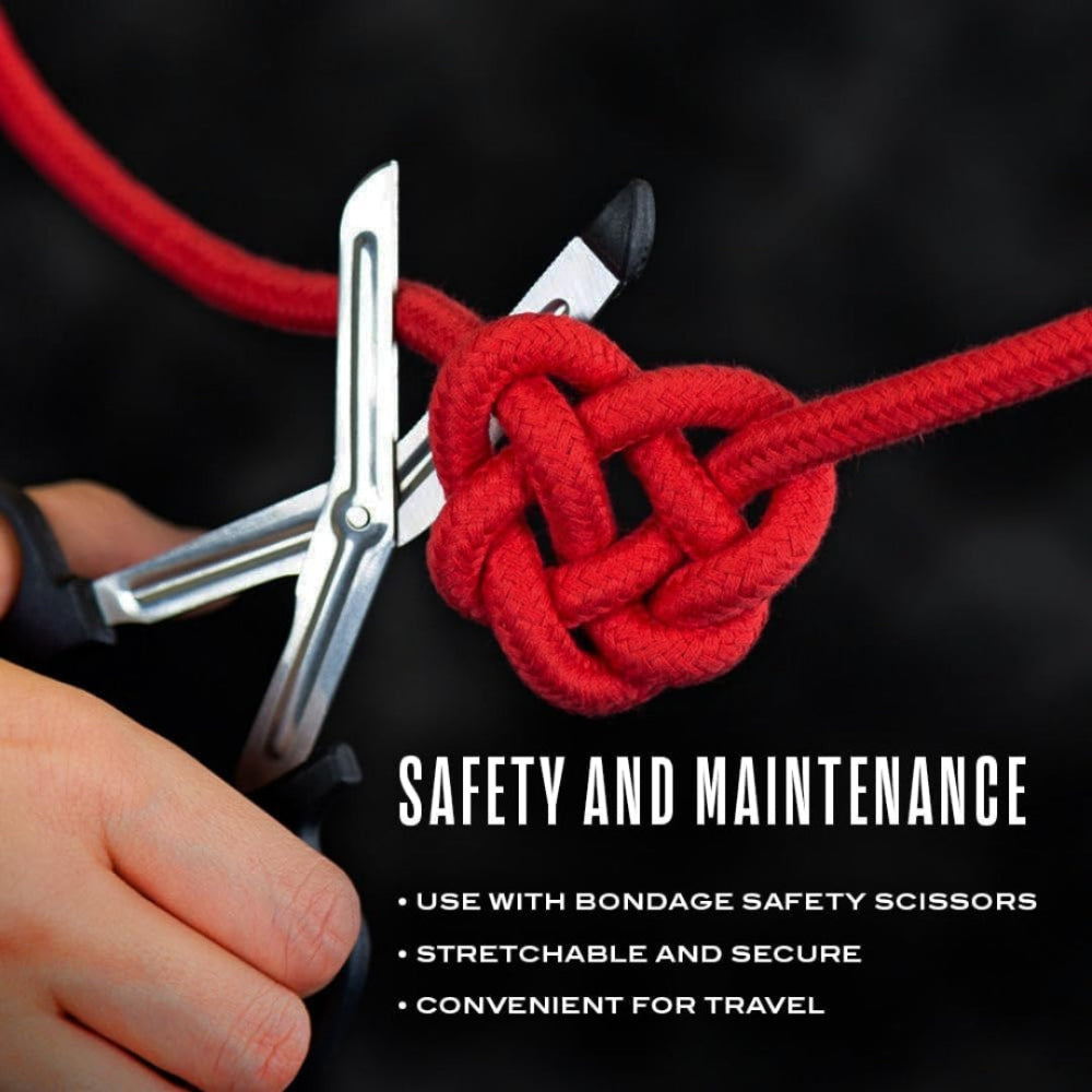 Temptasia Cotton Bondage Rope Black