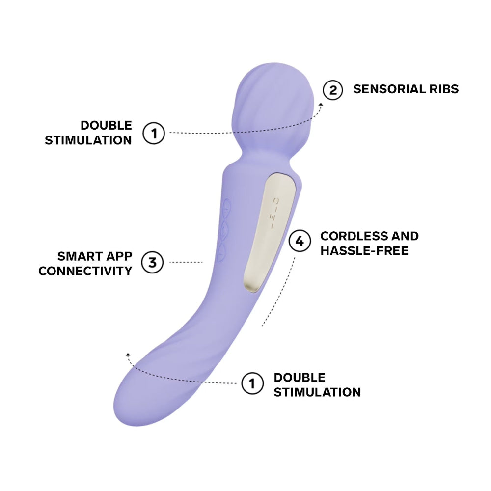 Lelo Switch Wand Double-Sided Rechargeable Vibe