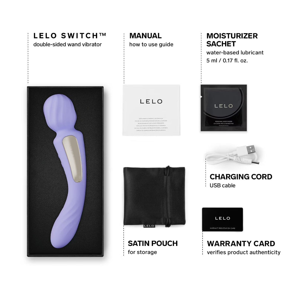 Lelo Switch Wand Double-Sided Rechargeable Vibe