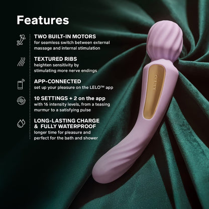 Lelo Switch Wand Double-Sided Rechargeable Vibe