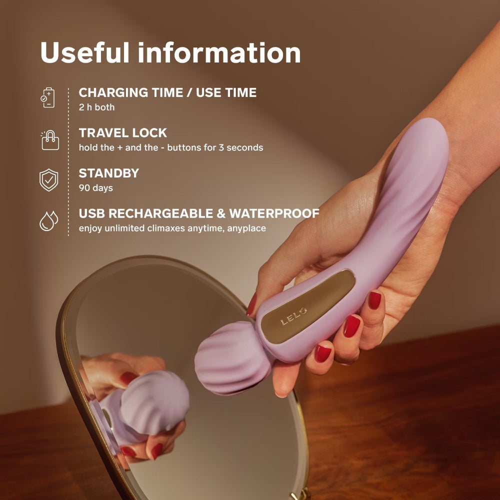 Lelo Switch Wand Double-Sided Rechargeable Vibe