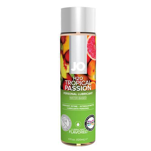 Jo H2O Flavored Lube Tropical Passion 4oz