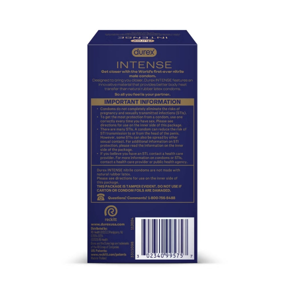 Durex Intense XL Nitrile 10 Pack