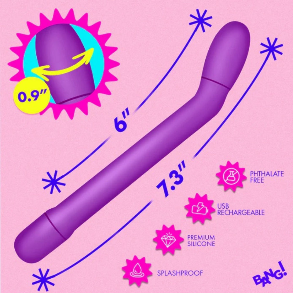 Bang Slim G-Spot Vibrator Rechargeable