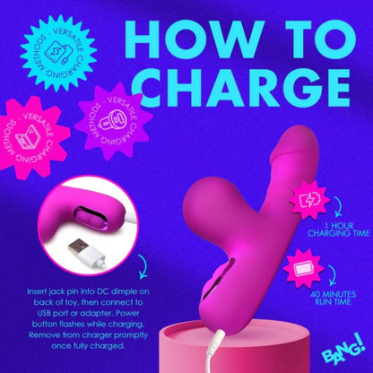 Bang Mini Suction Rabbit Vibrator Rechargeable