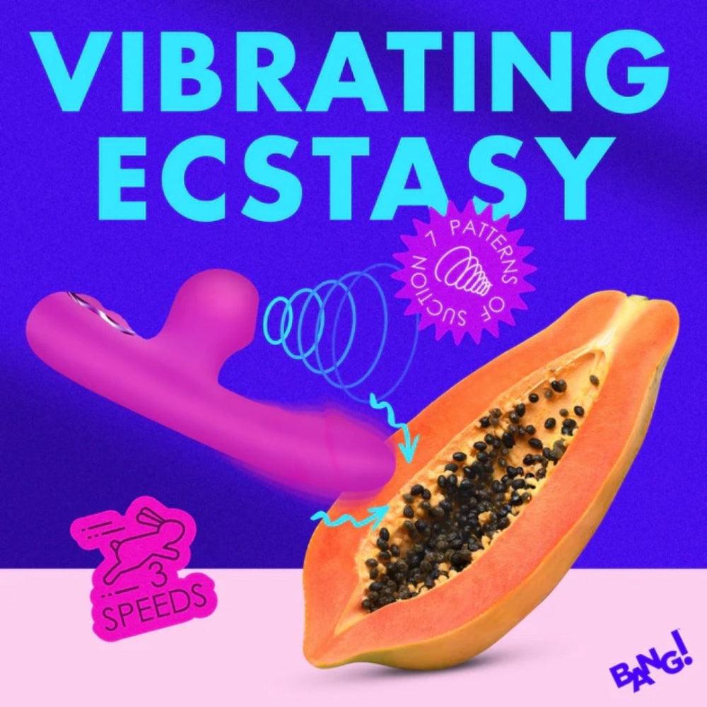 Bang Mini Suction Rabbit Vibrator Rechargeable