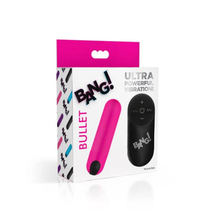 Bang Remote Control Bullet Vibrator Rechargeable