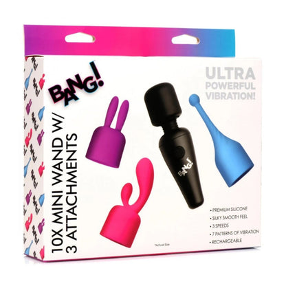 Bang Mini Wand Vibrator Kit Rechargeable