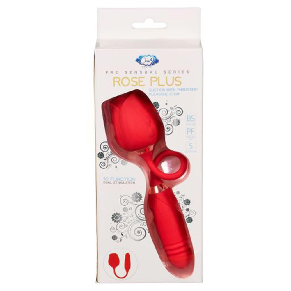 The Rose Plus Sensual Sucking & Thrusting Toy