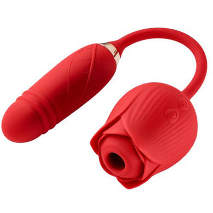 The Rose Plus Sensual Sucking & Thrusting Toy