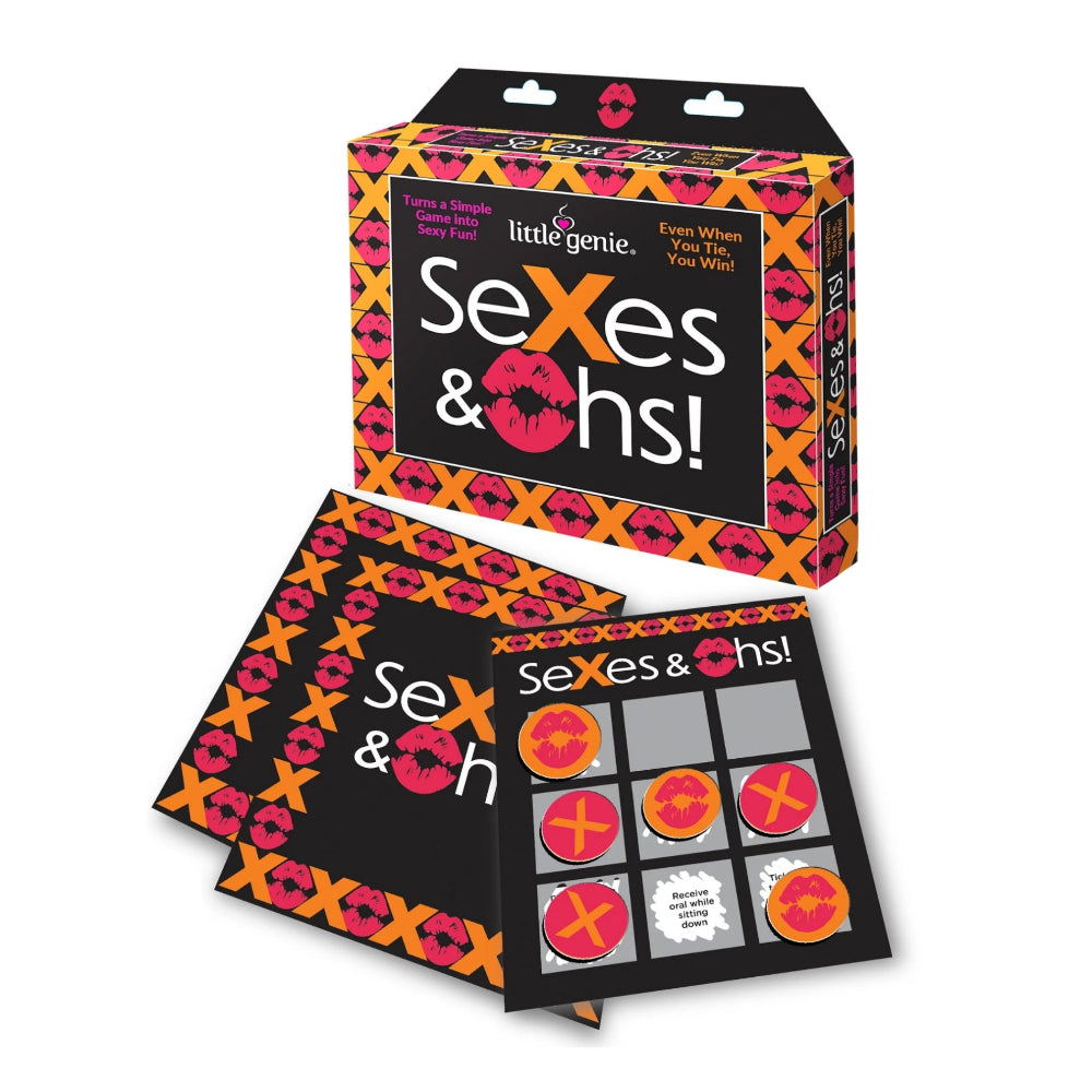 Sexes and Oohs Tic Tac Toe Scratcher Sex Game
