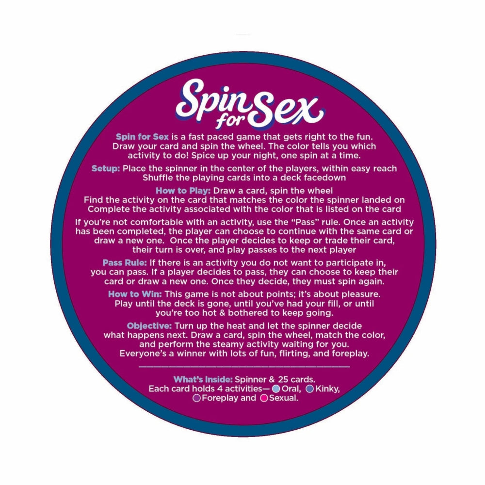 Spin For Sex Game