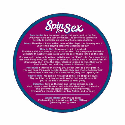 Spin For Sex Game