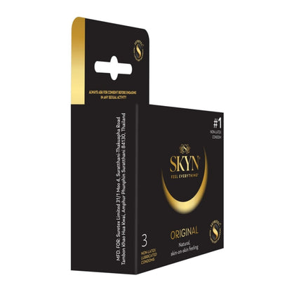LifeStyles Skyn Original Non Latex Condoms 3 Pack