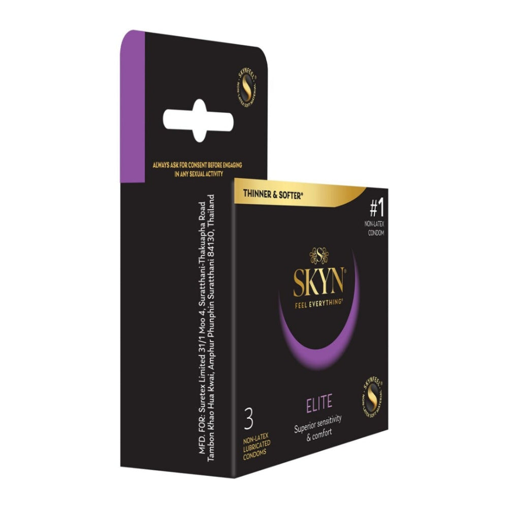 LifeStyles Skyn Elite Thin & Soft Condoms 3 Pack