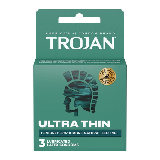 Trojan Ultra Thin Condoms 3 Pack